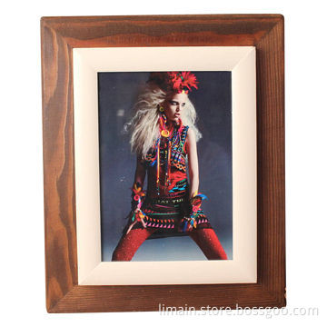 Wooden Photo Frame, Suitable for Wall Hanging, Sized 13 x 18cm